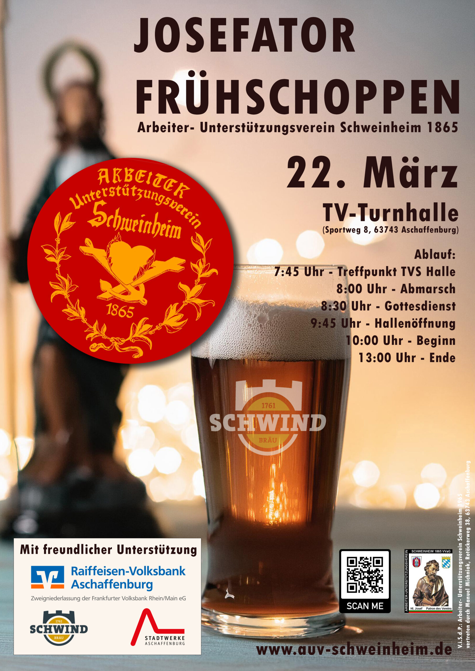 Josefator Frühschoppen am 22. März